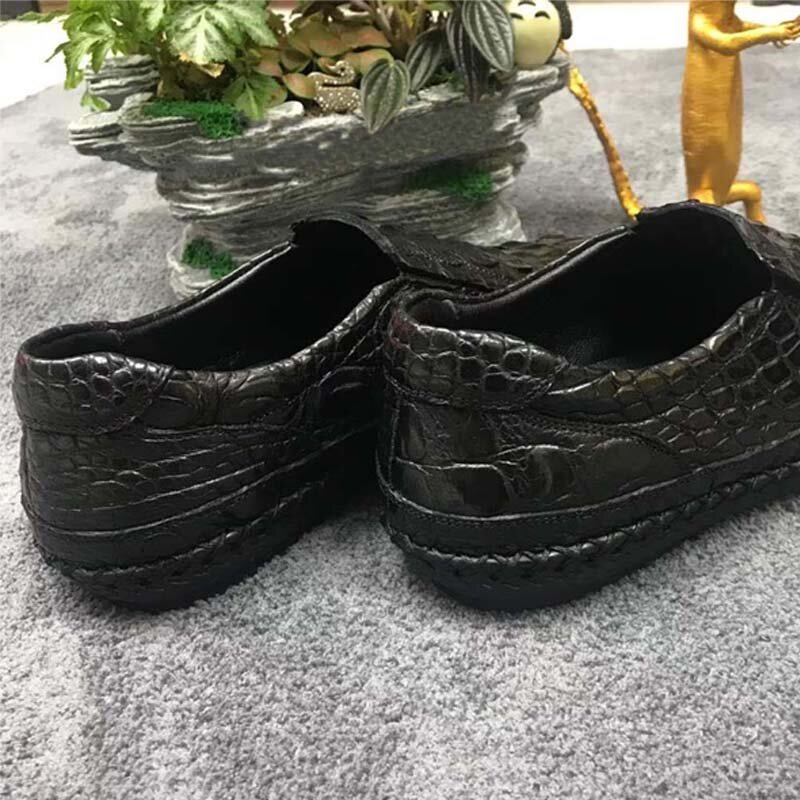 Мужская обувь xinepiju, Крокодиловая Кожа, мужская обувь, Кокосовая обувь, Новое поступление, модная