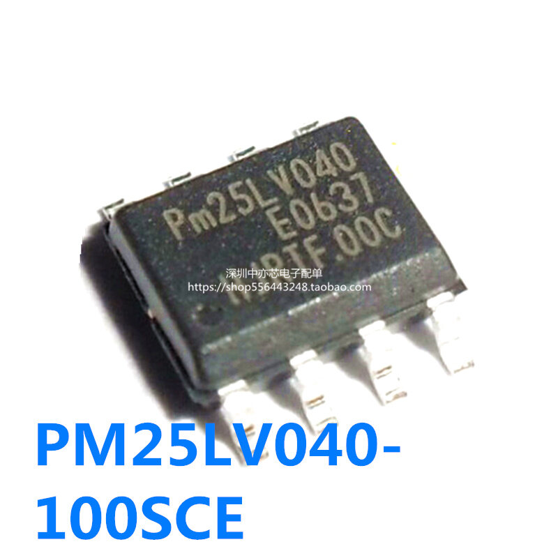 Puce de mémoire Lcd Sop8, Pm25lv040-100sce originale, nouveau