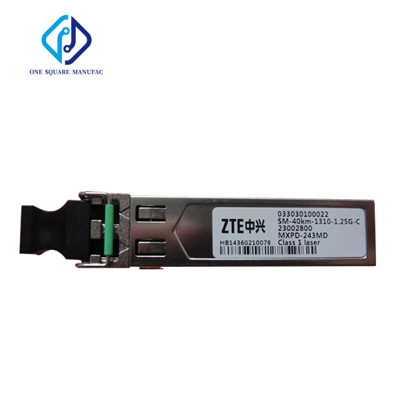 جهاز إرسال واستقبال الألياف الضوئية أحادي الوضع ZTE MXPD243MD 033030100022 SM-40 كجم-1310nm-1.25G-C