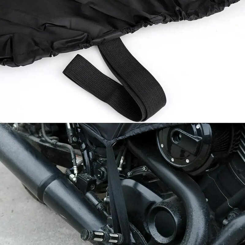 X Autohaux-cubierta protectora para motocicleta, Protector impermeable para viaje, al aire libre, a prueba de polvo, lluvia, anti-uv, Motor, Scooter, M, L, XL, 210T