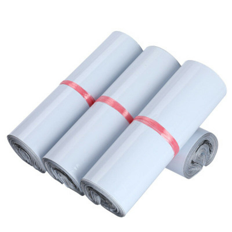 INPLUSTOP 100pcs/lot White Express Bags Waterproof Poly Envelope Mailing Bags Self-Seal Adhesive Seal Pouch Plastic Courier Bag