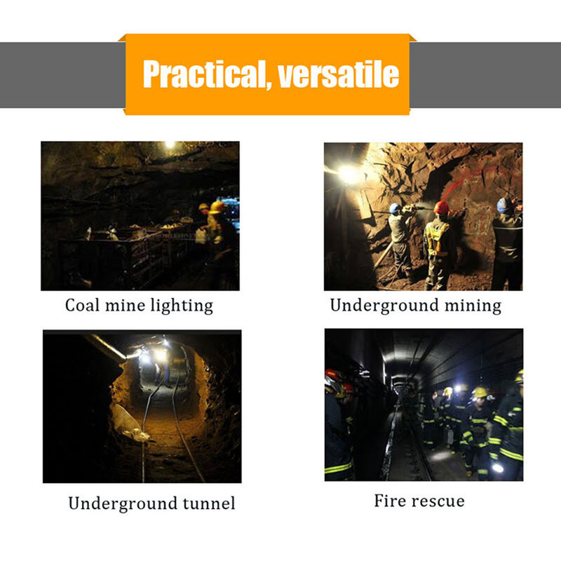 30 pçs/lote mineração llight recarregável farol lâmpada mineiros led faróis lanterna kl2.8lm luzes de acampamento para a pesca huntining