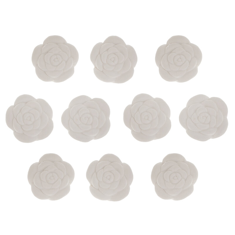 10Pcs Rose Aroma Geur Steen Thuis Essentiële Olie Diffuser Geurende Stenen