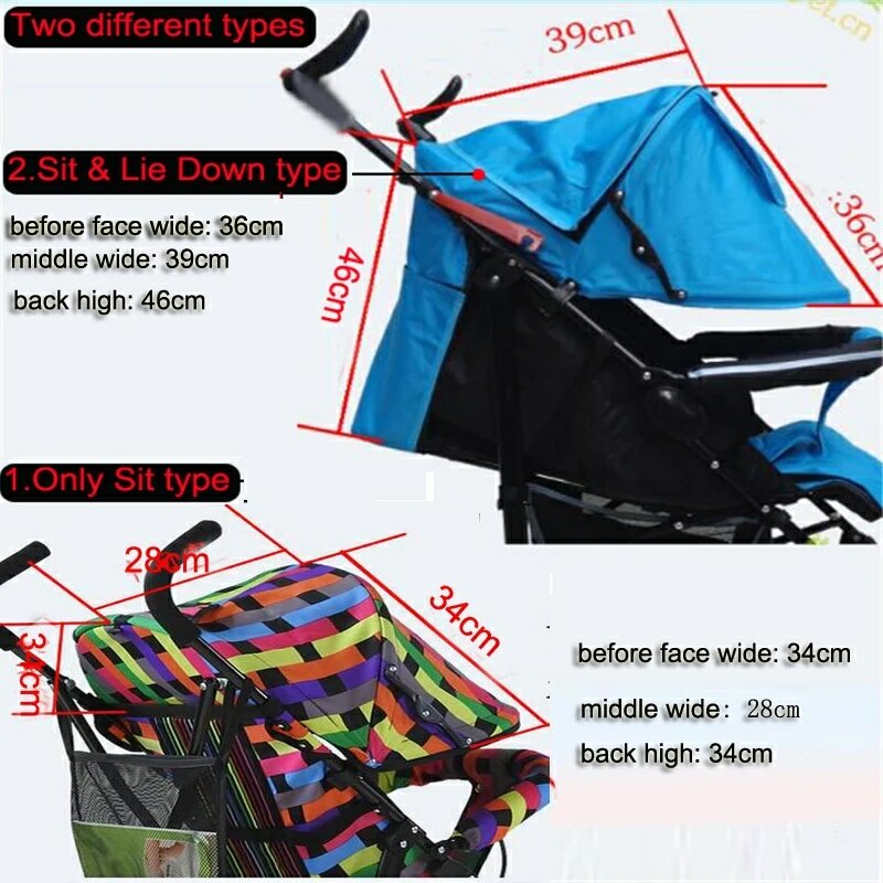 Parasol de protección para cochecito de bebé, cubierta de dosel, accesorios para cochecito de bebé, parasol para carro