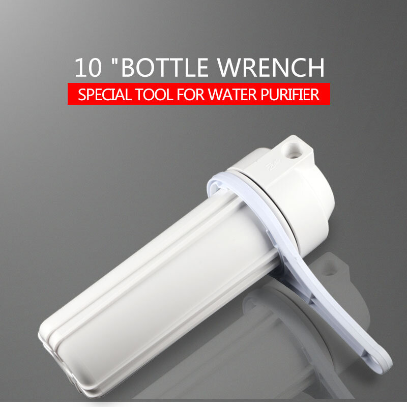 En Kunci untuk 10 ''Inch Filter Air/Cartridge Housing Reverse Osmosis Akuarium Plastik Spanner Wrench Alat Tangan Bagian fitting