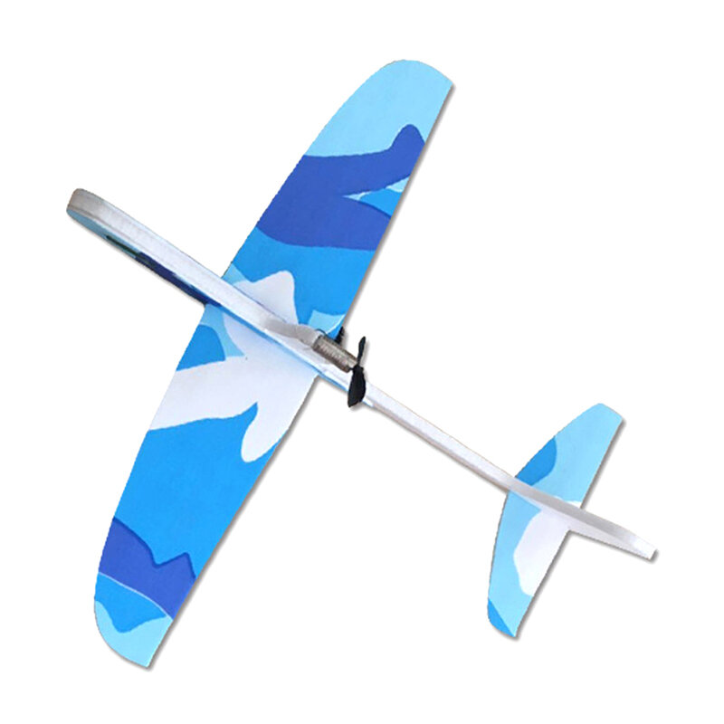 Juguete al aire libre divertido Epp lanzamiento de la mano avión planeador de la mosca libre modelo de avión de mano juguetes para niños regalos Color aleatorio