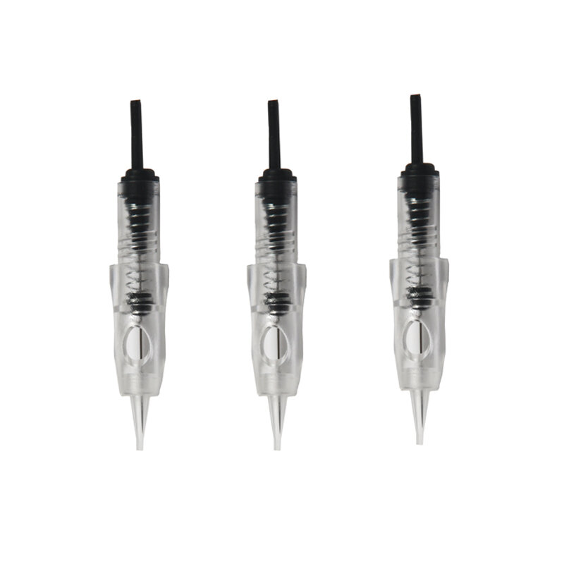 200PCS Hoge Kwaliteit 1R 3R 5R 5F 7F Cartridge Naald voor Micropigmentation Apparaat Permanente Make-Up Machine Naald cartridge