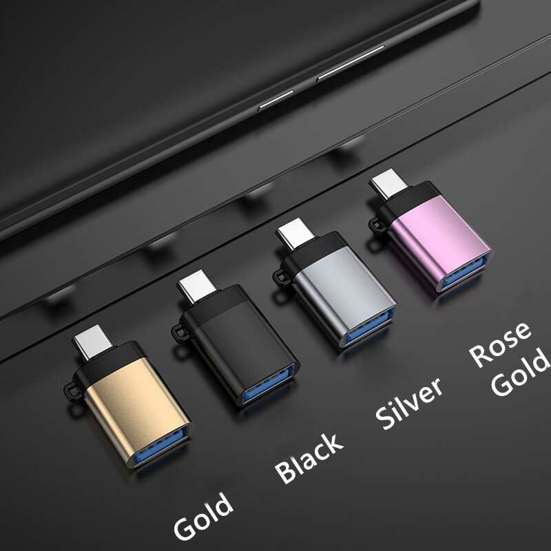 Adaptador USB 3,0 tipo C a tipo C para Macbook Pro, PC, accesorios de ordenador portátil, adaptador de disco duro externo HDD SSD