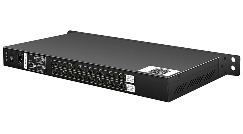 Conmutador matriz HDMI 8X8, conmutador de vídeo HD, Aduio 8 en 8, salida 1080P, HDMI 1,3, HDCP 1,3, EDID, Control IP/Ethernet para sistema de PC
