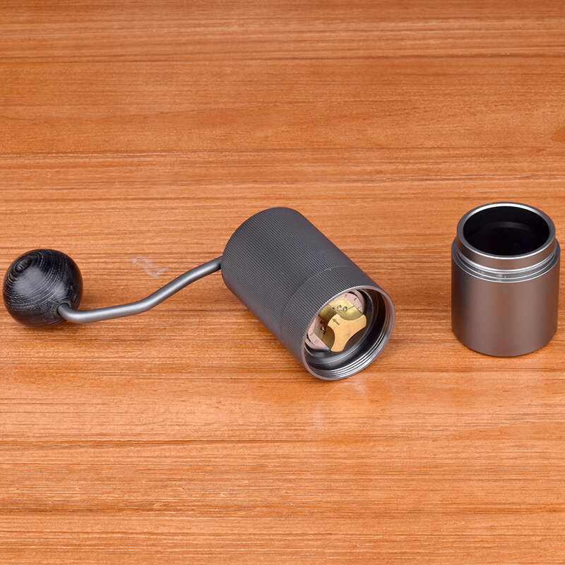 50mm coffee grinder Aluminum Manual Coffee grinder Stainless steel Burr grinder Conical Coffe bean miller