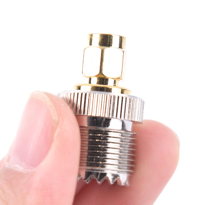 SMA Male Plug to UHF PL259 SO239 Female RF Connector AdapterCable