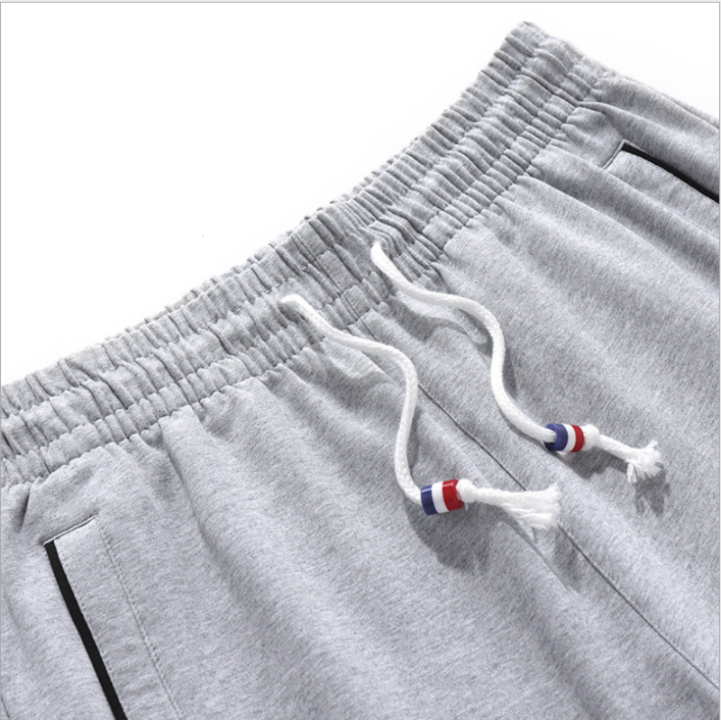 Pantalones cortos con cordón para hombre, Shorts deportivos, transpirables y cómodos, a la moda, para verano
