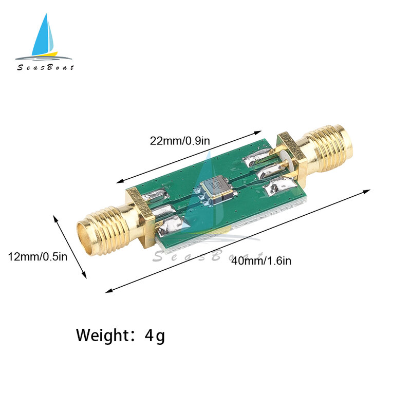 403MHz 433MHz 915MHz 1090MHz Mini RF Bandpass Filter Modul PCB Doppelseitige Platine BPF Modul Elektronische filter Komponenten SMA-K