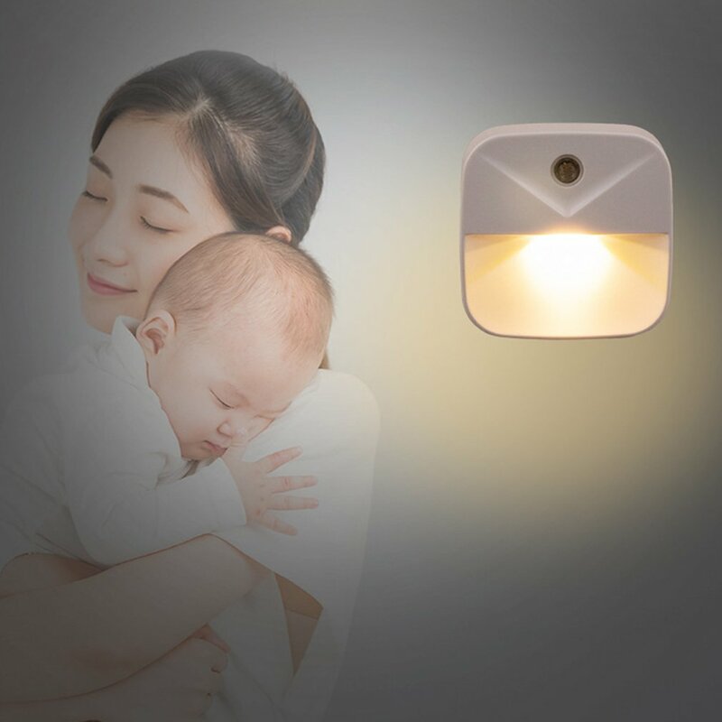 Led infravermelho sensor de luz corpo humano sensor de movimento luz da noite armário lâmpada noite para crianças sala escada corredor wc luz