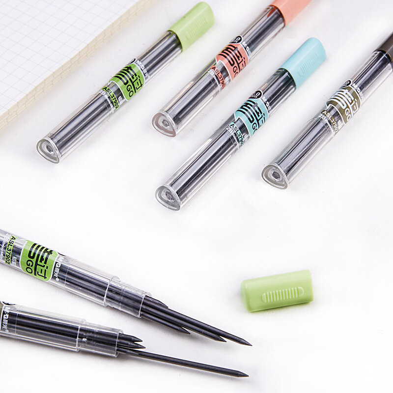Dikke-Headed Vulpotlood 2B Automatische Pen Voor Studenten Niet Giftig Vulpotlood Voor Beginners Continue Core