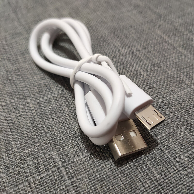 D9ไมโคร USB สายชาร์จสำหรับไฟฉายคาดศีรษะโคมไฟตั้งโต๊ะไฟทำงานโทรศัพท์สายชาร์จสายไฟอุปกรณ์เสริมสำหรับสายไมโคร USB