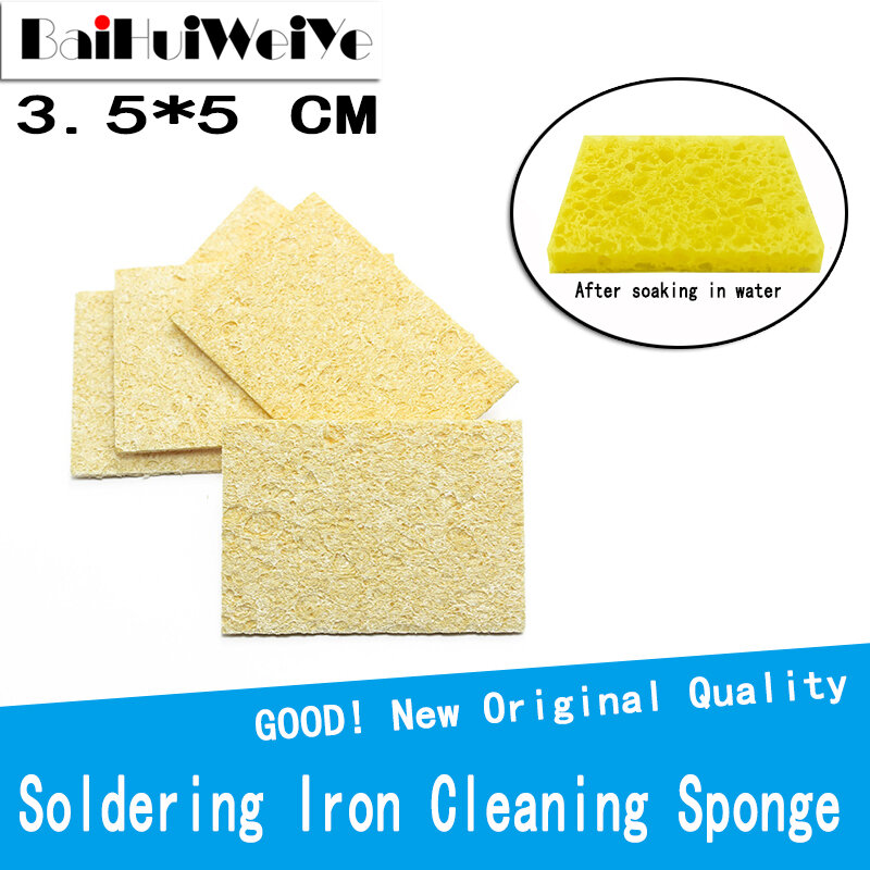 Cleaning Sponge Cleaner for Enduring Electric Welding Soldering Heatstable Thick Soldering Iron Cleaning Welding Accessories