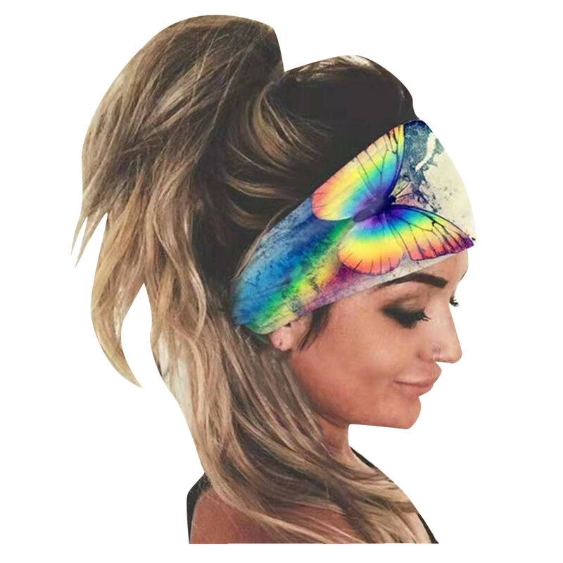 # Moda feminina flor turbante vintage cruz nó elástico hairbands rosto lavagem de cabelo banda meninas acessórios para o cabelo haarband cзcccа а а