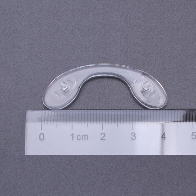 10 stücke Anti-Slip Einsatz Nase Pad U Form Silikon Verbunden Brillen Weiche Nase Pads Für Gläser