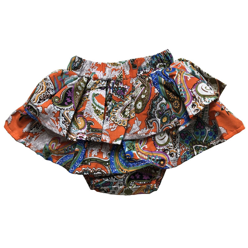 Fundas de algodón con volantes para pañales de bebé, bombachos de varios colores, bragas, pantalones cortos con volantes