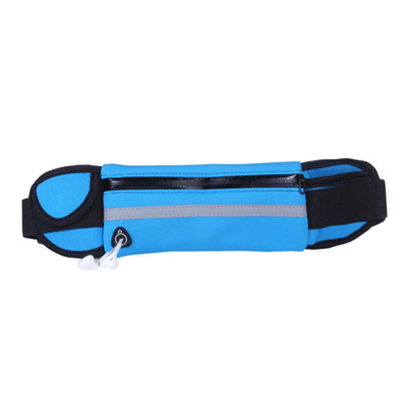 Outdoor sports waist bag fitness running bag sweat-absorbent anti-theft mobile phone storage bag personal sports bag water bottl