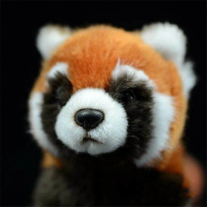 23cm Simulation Plush Lesser panda doll Wild animal Educational Toy High quality Collection Plush Toys For Children Adult