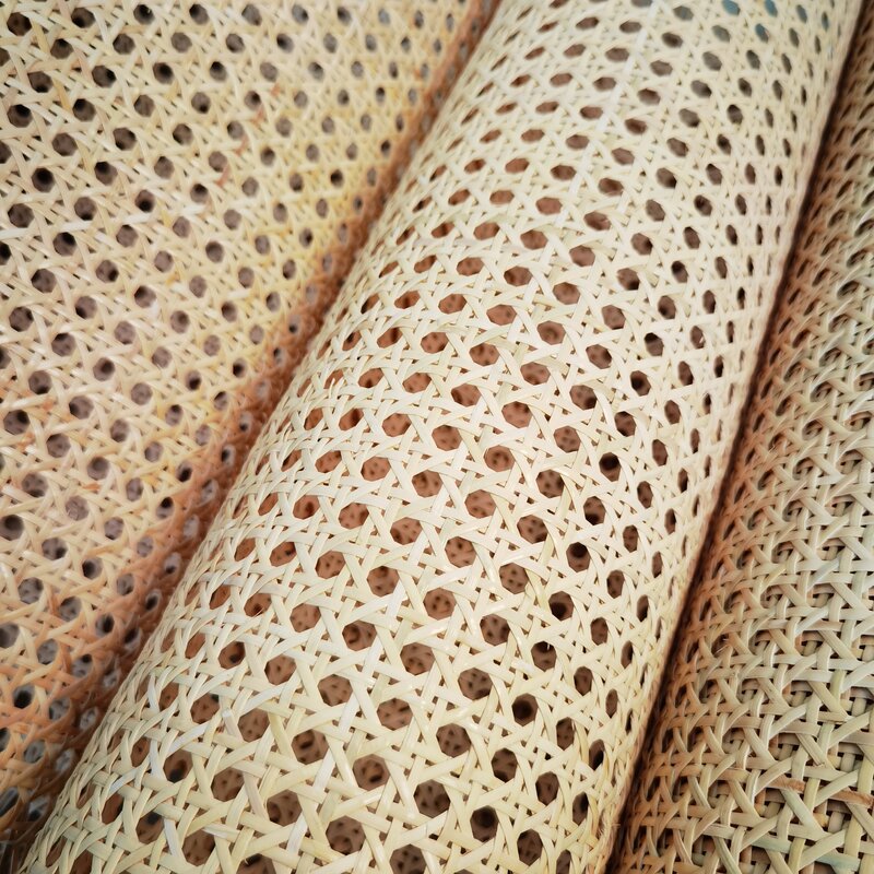 30-90CM Real Indonesia Cane Webbing Roll Natural Rattan For Diy Chair Furniture Repair Materials