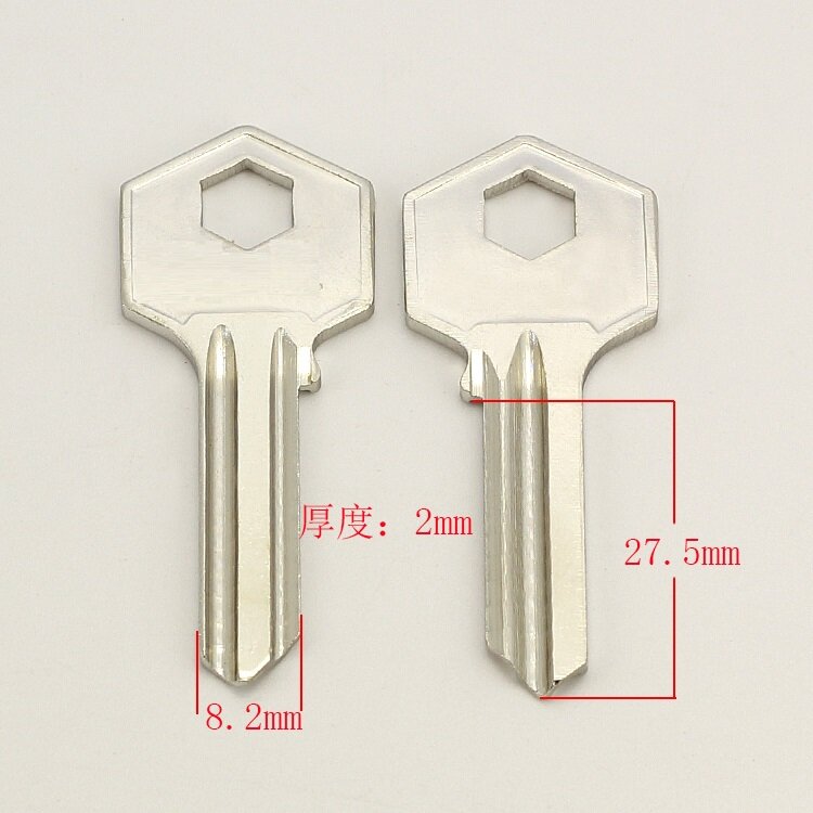 A127 sprzedaż hurtowa ślusarz keymosiężny domek drzwi do domu pusty pusta obudowy kluczy klucze 25 części/partia