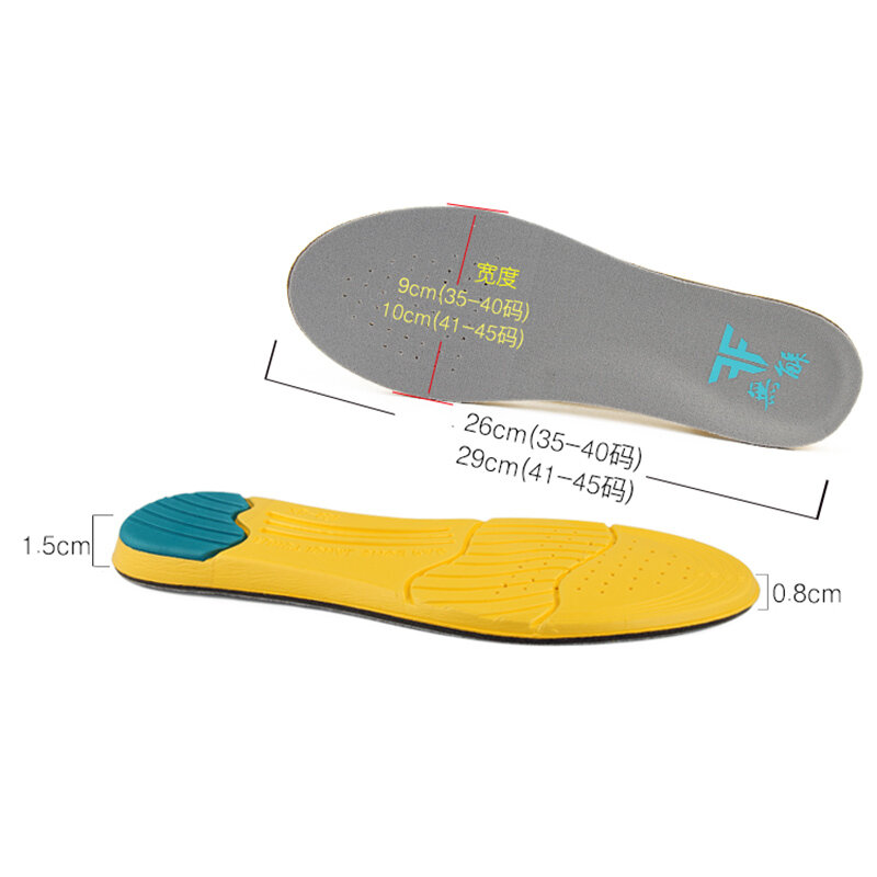 Inline Skates anti-shocked Insole Orthotics Arch Supports anti-vibration Insoles Pads For Slalom Speed Patines Inserts Pain Reli