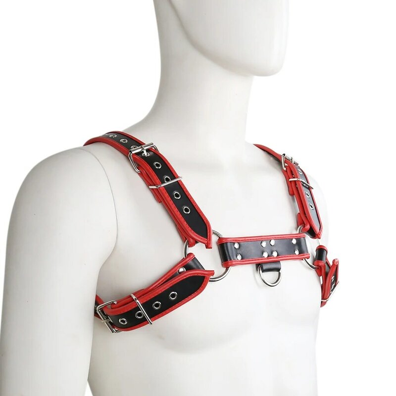 Men Leather Men Chest Harness Belt Body Harness Bandage Role Play Costume ex Products Adult Toys Club Costumes Props For Men