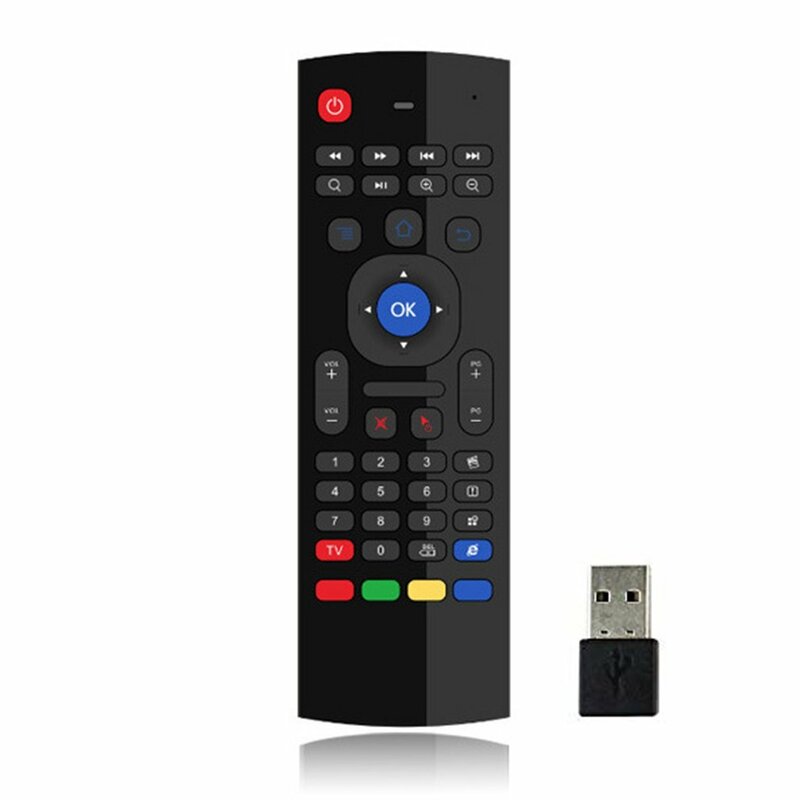 Voice Control Wireless Air Mouse Keyboard 2.4G RF Gyro Sensor Smart Remote Control for X96 H96 Android TV Box Mini PC vs G10