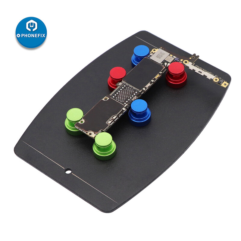 Universal PCB Board Halter Leuchte Löten Plattform mit 6 stücke Magnetische Pins Nut Feste Klemme für Leiterplatte Löten