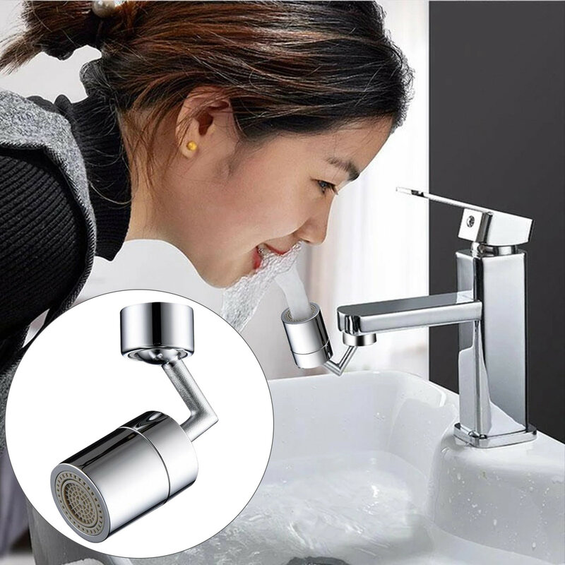 720 Degrees Universal Splash Filter Faucet Spray Head Splash Filter Faucet Movable Kitchen Tap Water Saving Nozzle Sprayer d3