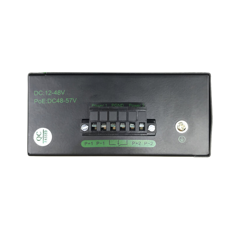 Pencahayaan Melindungi Port 8 Poe 10/100/1000M Saklar Industri Gigabit Switch 10 Gigabit Switch Gigabit Switch Ethernet Switch