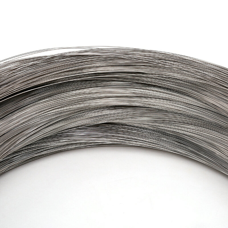 Cable de resorte de acero inoxidable, 1 piezas, 10M, cable duro, 0,3-3MM