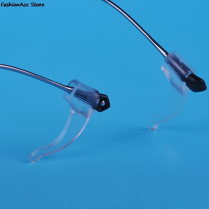 Soporte antideslizante de silicona para gafas, soporte de correa para gafas de lectura, retenedor de gafas, accesorios al por mayor, 1 par