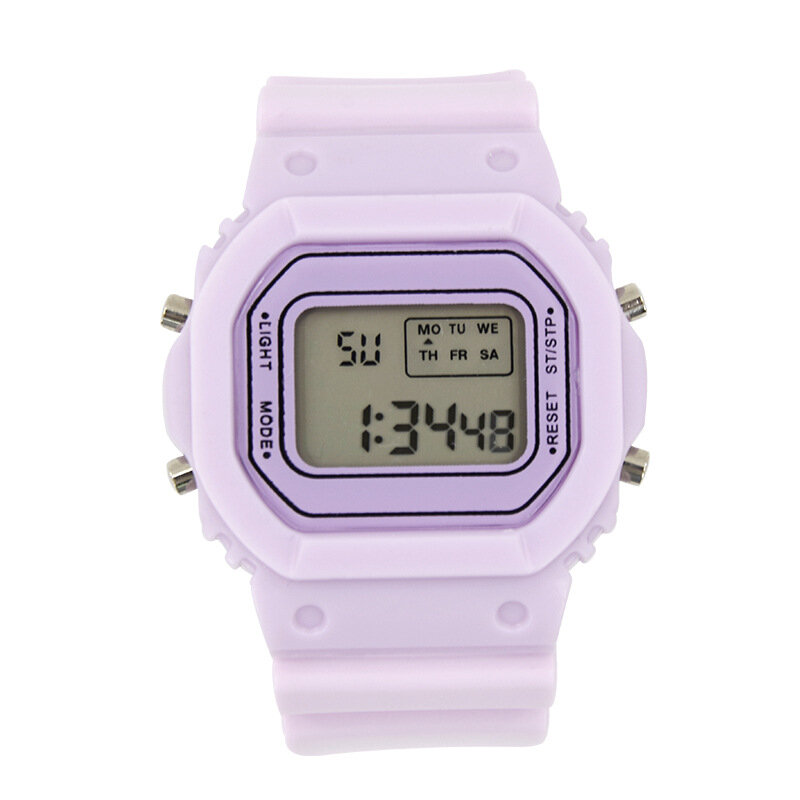 무료 배송 간단한 패션 남자 여자 시계 스포츠 방수 Led 전자 시계, 소년 소녀 학생 디지털 시계