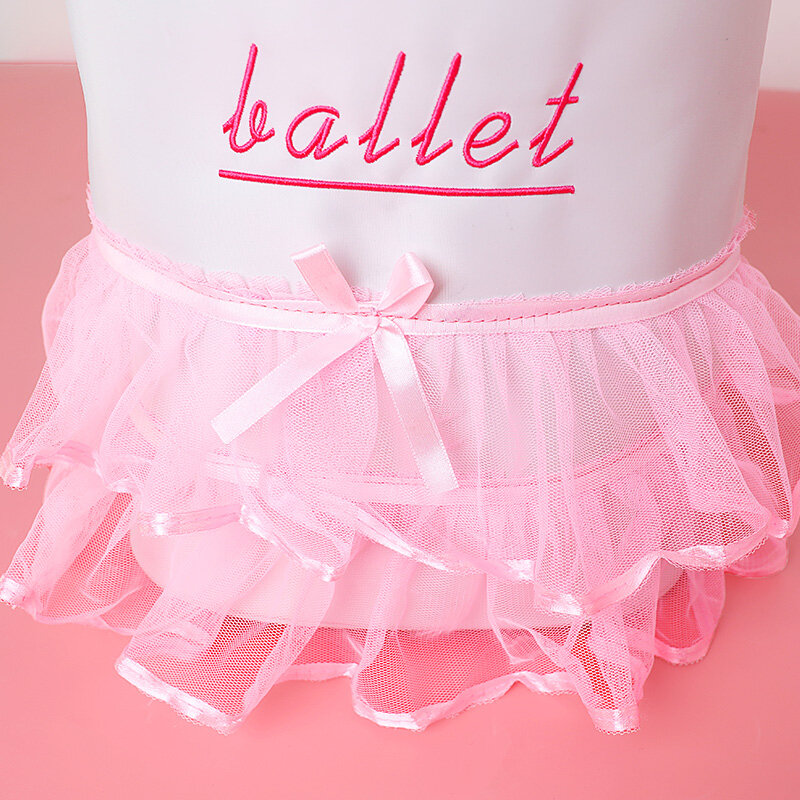 Mochila de Ballet para niñas, bolsa de Ballet para niños, bolsos de encaje rosa, bolsa de baile impermeable de satén para niños