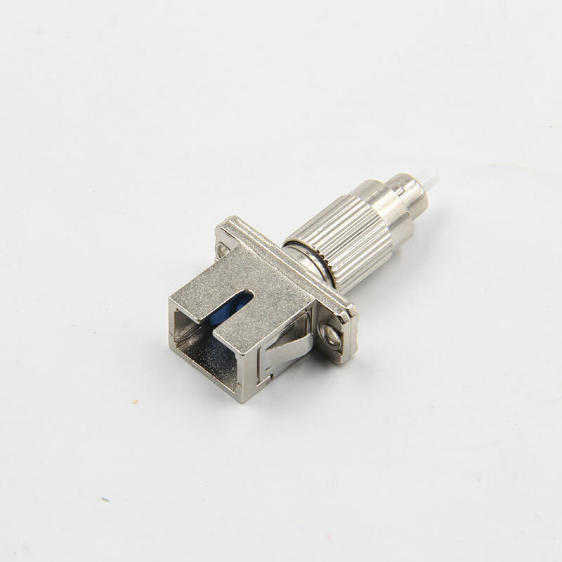 High Quality FC male SC female FC-SC metal flange adapter round turn square fiber flange cable connector low price