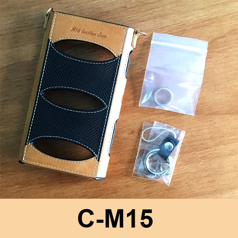 Fiio C-M15, Funda de cuero SK-M15A para reproductor de música M15, C M15