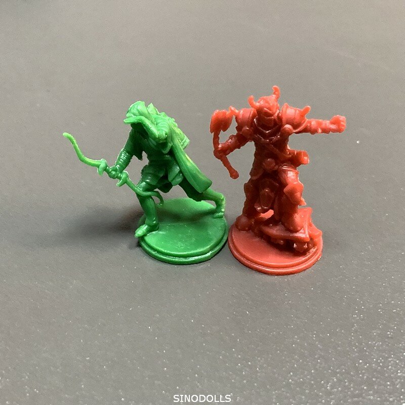 7pcs Monsters Heroes Miniatures Board Game Role Playing Figures Model Toys