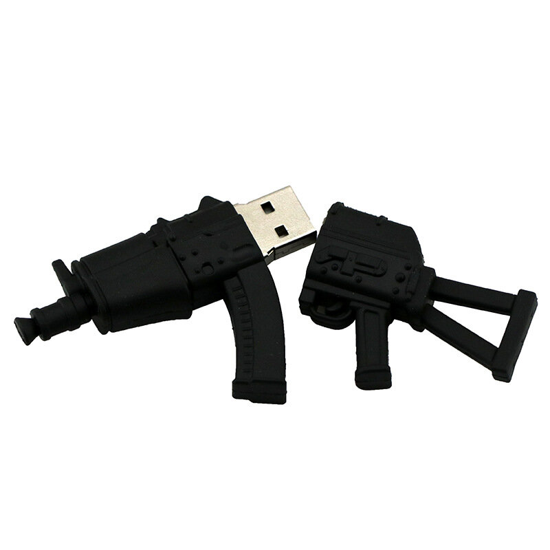 Cartoon AK47 Gun/Grenade Speelgoed Usb Flash Drive Mode Persoonlijkheid Creatieve Sturen Vriendje Cool Gift Battle 8G Gadget leuke Custom