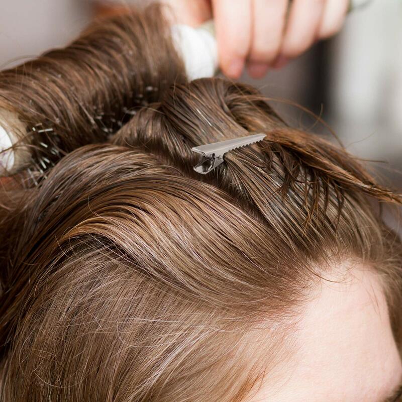 Заколки для волос с аллигатором женские, серебристые металлические заколки для волос, аксессуар для укладки волос в салоне, 10 шт.