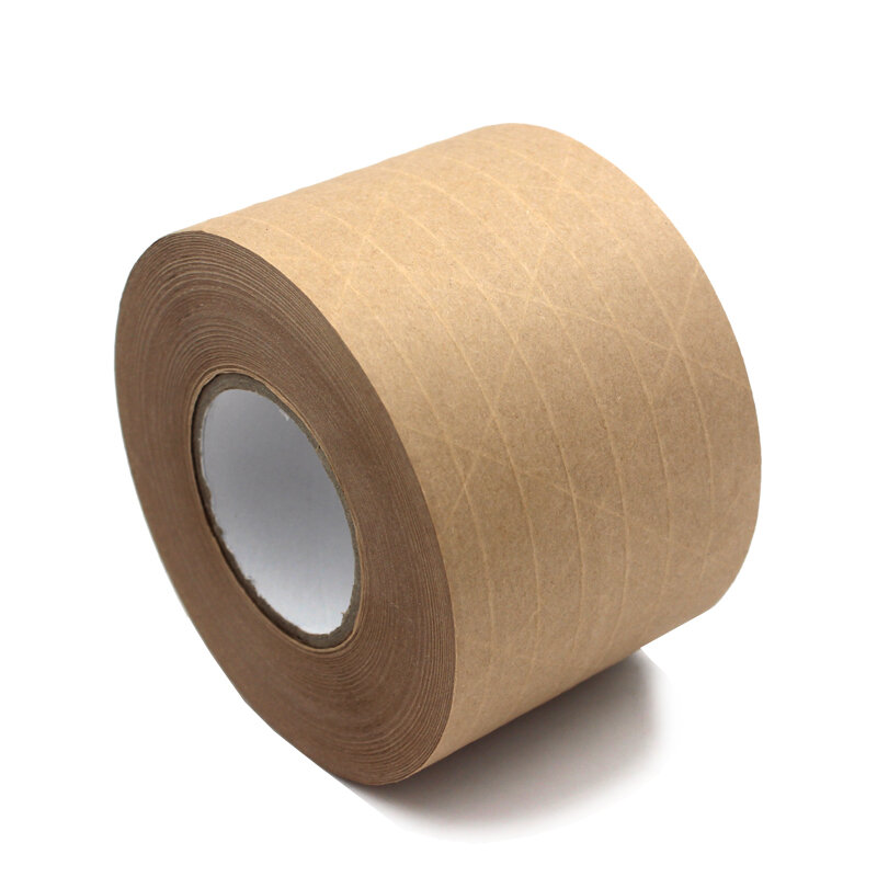 1Roll 2.75in x 150 ft Reinforced Gummed Kraft Paper Tape Water Activated Tape