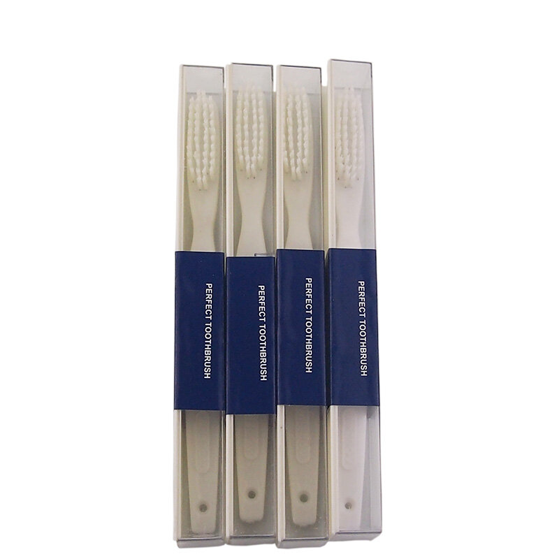 4 Pack Super Hard แปรงสีฟัน Oral Care Extra Hard Bristles ออกแบบสำหรับผู้สูบบุหรี่แปรงสีฟันผู้ใหญ่