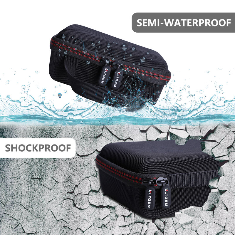 LTGEM Waterproof EVA Hard Case for Sawyer Products MINI Water Fittration
