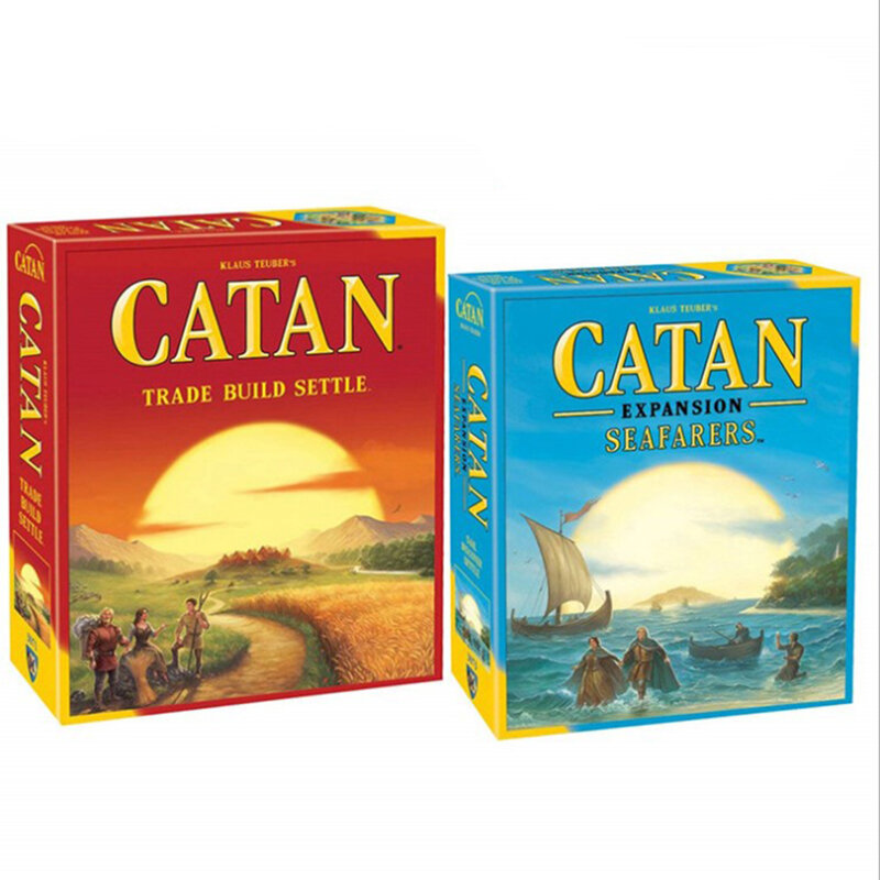 Original 5th Edition Catan / 5-6 Player Extension / Seafarers Expansion / Seafarer 5-6 Player / Chess Game Board Game Table Game