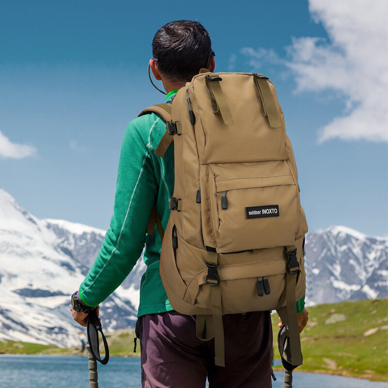Mountaineering backpack camping backpack 40 litres waterproof travel backpack mountaineering hiking camping backpack