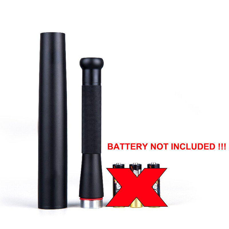 Outdoor Emergency Personal Defense Supplies Self Defense Baseball Bat Led Flashlight Stick