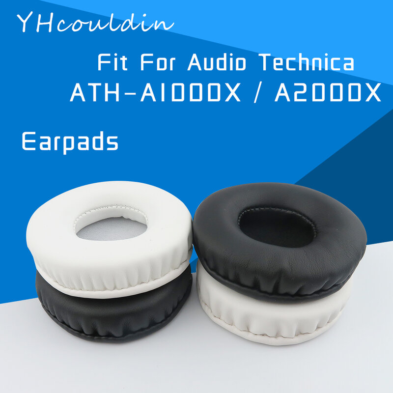YHcouldin-almohadillas para auriculares, accesorio de cuero de repuesto para Audio Technica A1000X A2000X
